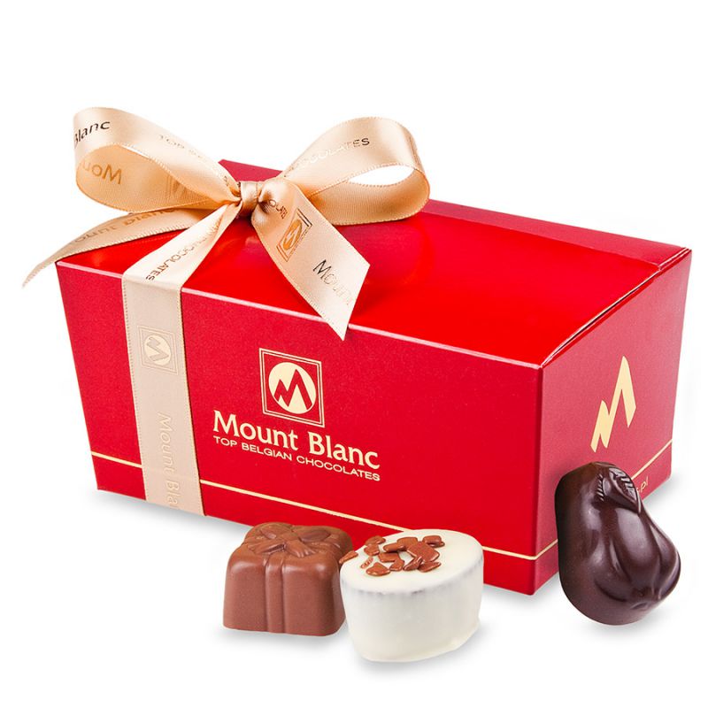 Ballotin Red no.2 Pralines. Czekoladki - MountBlanc - 1