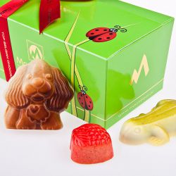 Ballotin Green Biedronka no.2 pralinki dla dzieci - MountBlanc - 2