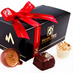 Ballotin Black no.2 mix pralin bez alkoholu - MountBlanc - 2