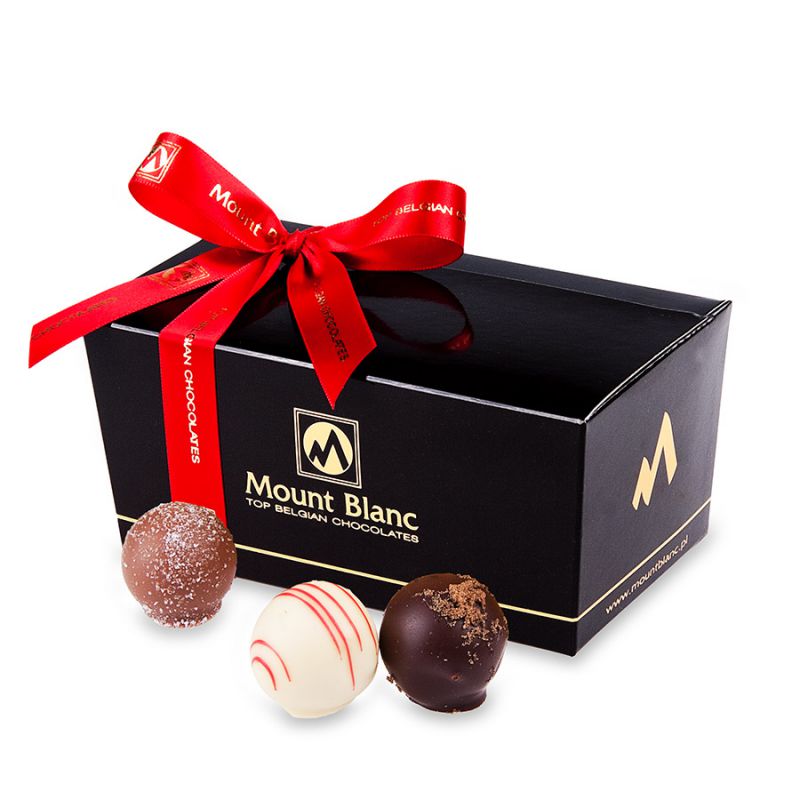 Ballotin Black no.2 Pearls Czekoladowy prezent - MountBlanc - 1