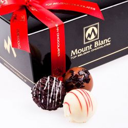 Ballotin Black no.2 Pearls Czekoladowy prezent - MountBlanc - 2