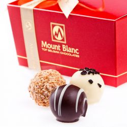 Ballotin Red no.2 Pearls. Belgijskie Czekoladki - MountBlanc - 2