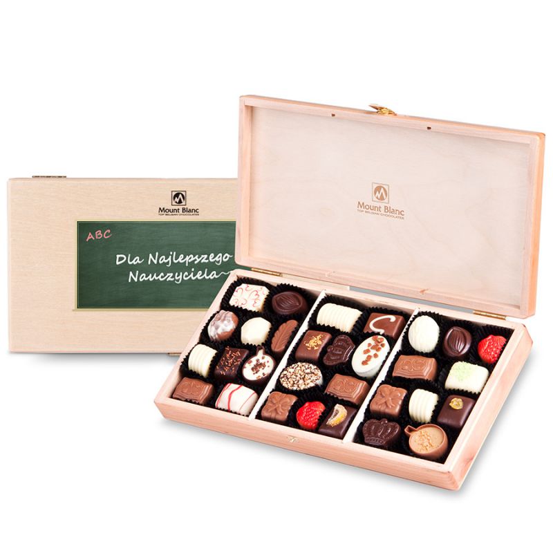 Szkatułka Decor Trio Light Dla Najlepszego Nauczyciela - MountBlanc - 1