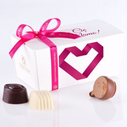 Ballotin Pink no.2 czekoladki z dedykacją - MountBlanc - 2