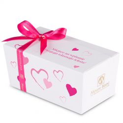Ballotin Pink no.3 czekoladki z dedykacją - MountBlanc - 2