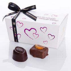 Ballotin Purple no.1 czekoladki dla zakochanych z własnymi życzeniami - MountBlanc - 3