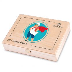 Czekoladki na prezent Decor Duo Light Super Babcia - MountBlanc - 2