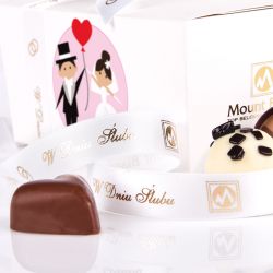 Prezent dla Młodej Pary Ballotin White no.2 z Twoimi życzeniami - MountBlanc - 2