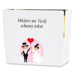 Prezent dla Młodej Pary Ballotin White no.2 z Twoimi życzeniami - MountBlanc - 3