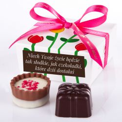 Mini Ballotin White no.2 W Dniu Twojego Święta. Prezent imieninowy dla niej - MountBlanc - 3