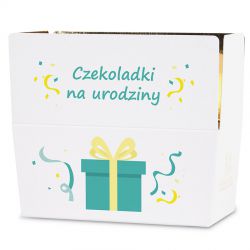 Ballotin White no.3 czekoladowy prezent na urodziny - MountBlanc - 2