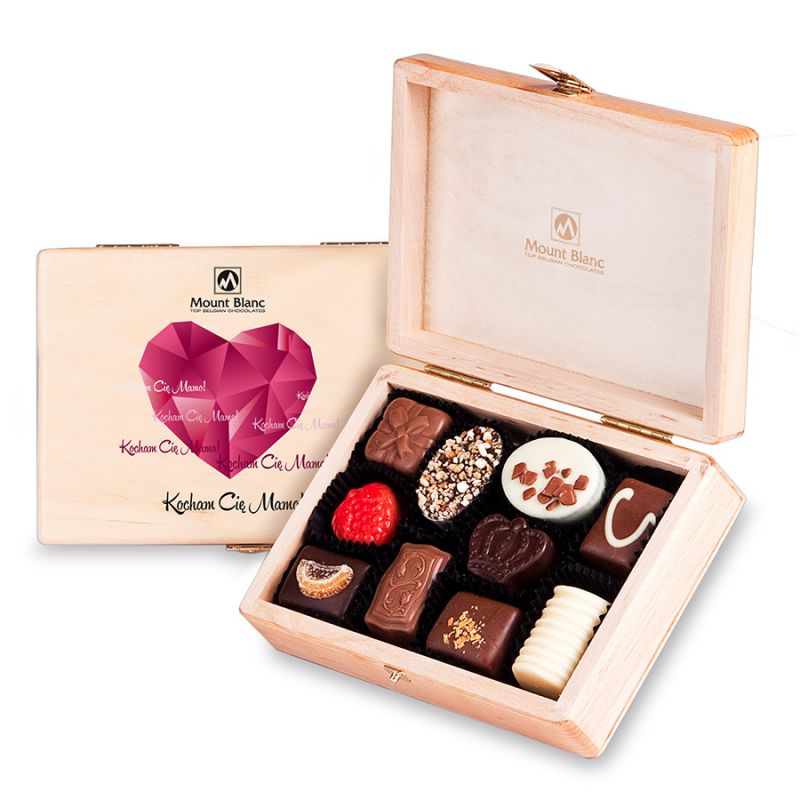 Prezent na dzień matki Decor Light Kocham Cię Mamo - MountBlanc - 1