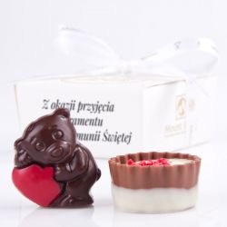 Czekoladki Mini Ballotin White no.2 z okazji Pierwszej Komunii Świętej - MountBlanc - 3