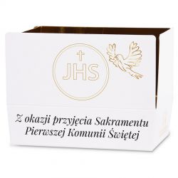 Mini Ballotin White no.3 z okazji Pierwszej Komunii Świętej - MountBlanc - 1