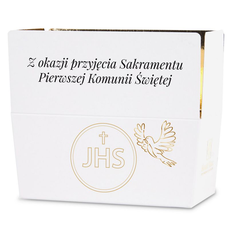 Czekoladki Ballotin White no.1 z okazji Pierwszej Komunii Świętej - MountBlanc - 1