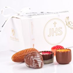 Czekoladki Ballotin White no.3 z okazji Pierwszej Komunii Świętej - MountBlanc - 3