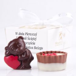 Prezent komunijny Mini Ballotin White no.2 - MountBlanc - 3