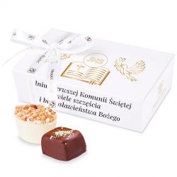 Czekoladki na Pierwszą Komunię Mini Ballotin White no.3 - MountBlanc - 2