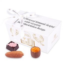 Czekoladki komunijne Ballotin White no.2 - MountBlanc - 2