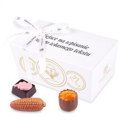 Ballotin White no.2 z Twoimi życzeniami na komunię - MountBlanc - 2