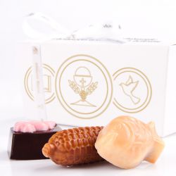 Ballotin White no.2 z Twoimi życzeniami na komunię - MountBlanc - 3