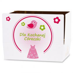 Czekoladki dla dzieci Mini Ballotin White no.3 Dla Kochanej Córeczki - MountBlanc - 2