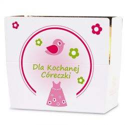 Czekoladki dla dziewczynki Ballotin White no.2 Dla Kochanej Córeczki - MountBlanc - 2