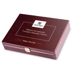 Szkatułka Decor Duo z nadrukowanym Twoim tekstem. Personalizowane czekoladki - MountBlanc - 3