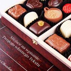 Szkatułka Decor Duo z nadrukowanym Twoim tekstem. Personalizowane czekoladki - MountBlanc - 4