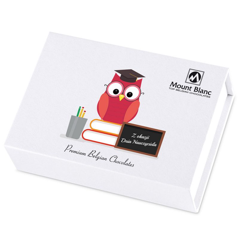 Bombonierka Finesse White z okazji Dnia Nauczyciela - MountBlanc - 1