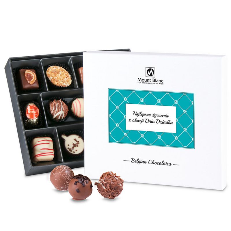 Praliny Premium White dla Dziadka - MountBlanc - 1