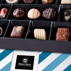 Bombonierka dla mężczyzny Premium White - MountBlanc - 4