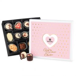 Czekoladki ślubne Premium White - MountBlanc - 1