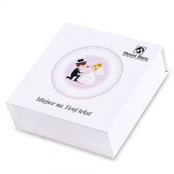 Prezent dla Nowożeńców Finesse White no.2 z Twoimi życzeniami - MountBlanc - 2
