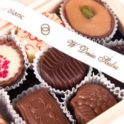 Czekoladki z okazji ślubu Smooth Light - MountBlanc - 4