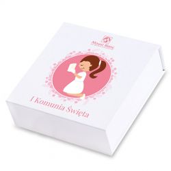 Bombonierka Finesse White no.2. Prezent komunijny dla dziewczynki. - MountBlanc - 2