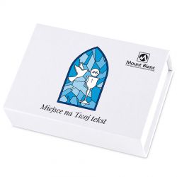 Czekoladki na pierwszą komunię świętą Finesse White z Twoimi życzeniami - MountBlanc - 2