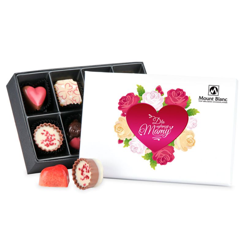 Czekoladki dla Mamy Premium Mini White - MountBlanc - 1