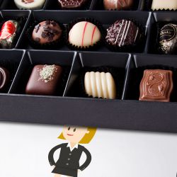 Bombonierka Premium White Dla wspaniałej szefowej - MountBlanc - 4