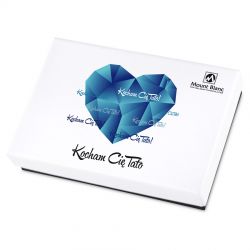 Czekoladki na Dzień Ojca Premium White Mini Kocham Cię Tato - MountBlanc - 2
