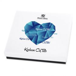 Upominek dla taty Premium White Kocham Cię Tato - MountBlanc - 2