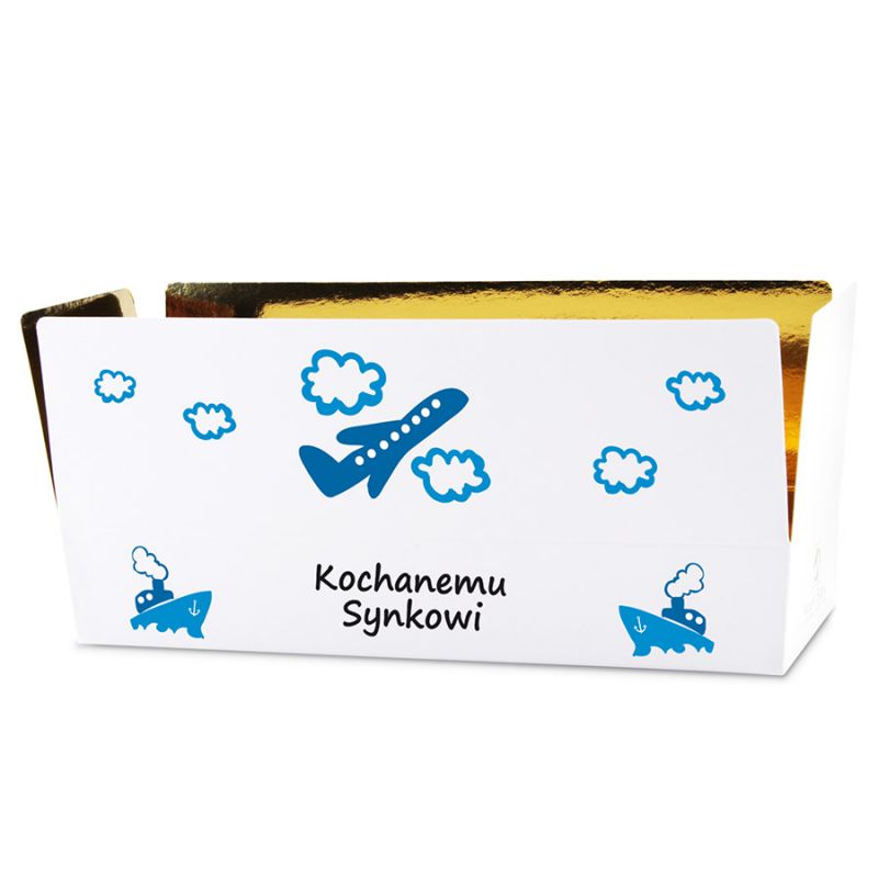 Prezent na Dzień Dziecka dla chłopca Mini Ballotin White no.5 Kochanemu Synkowi - MountBlanc - 1
