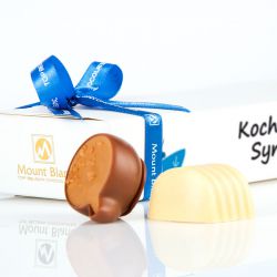 Prezent na Dzień Dziecka dla chłopca Mini Ballotin White no.5 Kochanemu Synkowi - MountBlanc - 3