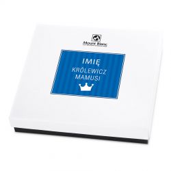 Czekoladki Premium „Królewicz Mamusi z imieniem dziecka - MountBlanc - 2