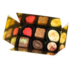 Belgijskie czekoladki Mini Ballotin White no.3 - MountBlanc - 3