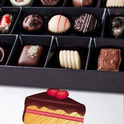 Bombonierka Premium White Najsłodszy facet na świecie z imieniem Twojego chłopaka - MountBlanc - 4