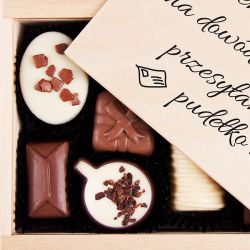 Czekoladki na prezent Smooth Light słodkości z imieniem Twojego chłopaka - MountBlanc - 4