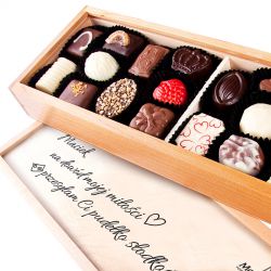 Czekoladki Smooth Duo Light z imieniem Twojego chłopaka - MountBlanc - 4