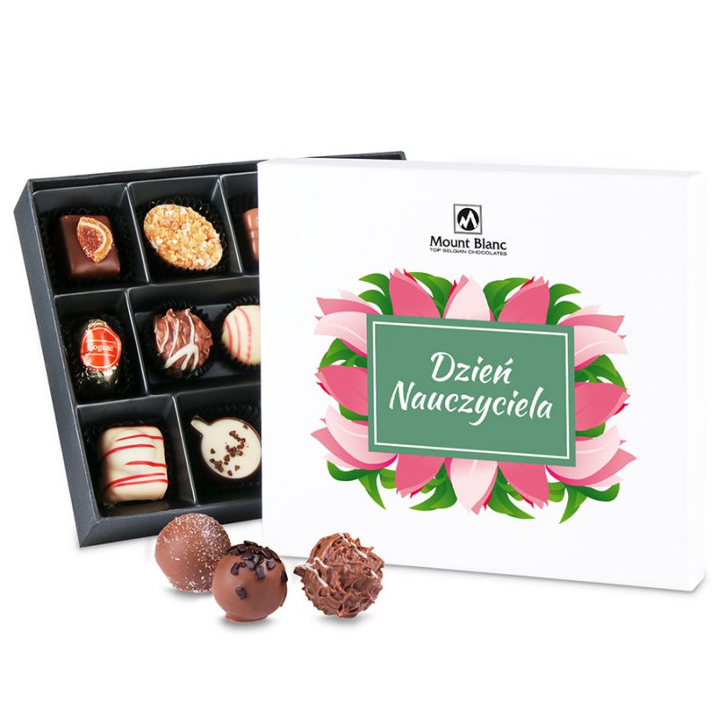 Czekoladki na Dzień Nauczyciela Premium White - MountBlanc - 1