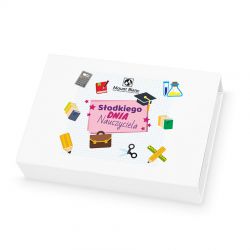 Praliny na Dzień Nauczyciela Chocolate Box White Mini - MountBlanc - 2
